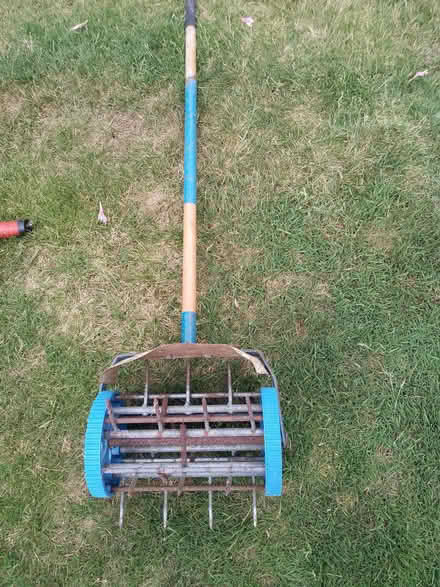 Photo of free Lawn spiker/aerator & fertilizer. Spreader (Penn Hill BH14) #1