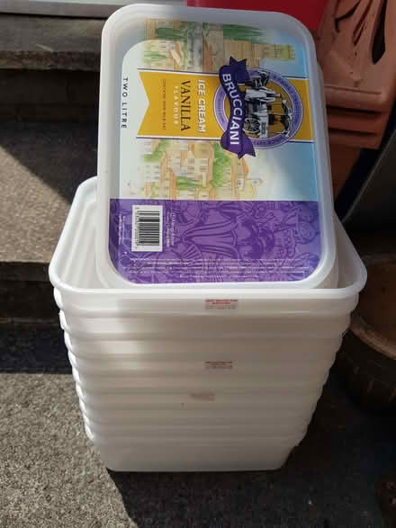 Photo of free Ice cream tubs (Kendal LA9) #1