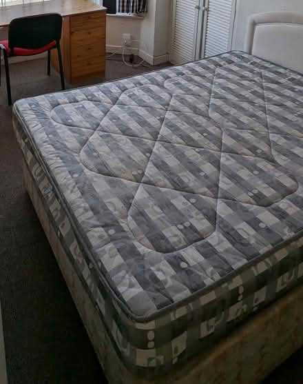 Photo of free Double bed with mattress (Rusholme M14) #3