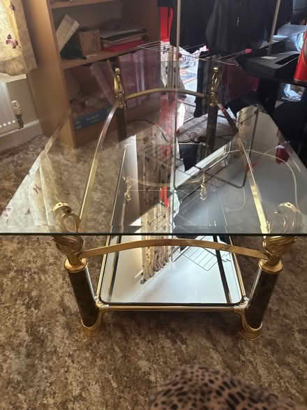 Photo of free Glass coffee table (Birley S12) #2