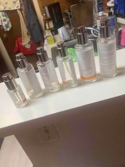 Photo of free Glass Cosmetics Bottles (NW Santa Rosa nr. Finley Ctr.) #1