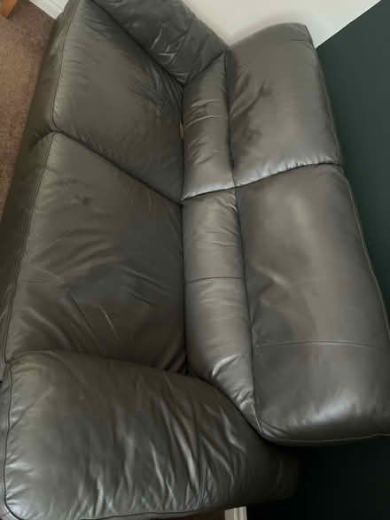 Photo of free Sofa and Footstool (Worlingham NR34) #2