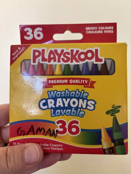 Photo of free NIP crayon and marker set (Sunnyvale near Fremont H.S.) #1