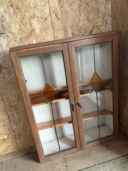 Photo of free Glass fronted cabinet (Keynsham BS31) #1