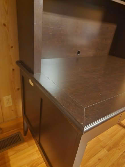 Photo of free Desk with shelf/compartments (29625) #2