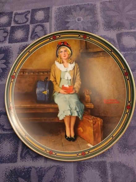Photo of free Norman Rockwell Collector Plates (Pharmacy & Sheppard) #3
