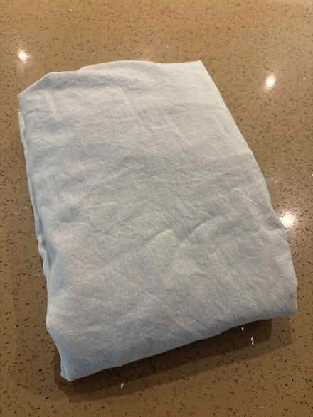 Photo of free Cot bed fitted sheet used once. (Southport PR9) #1