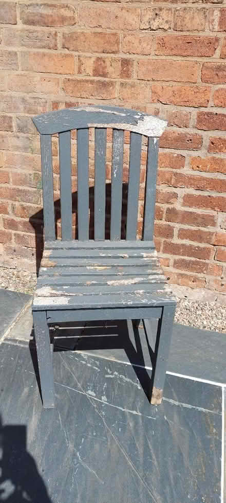 Photo of free Teak wood garden chair (Central Leamington) #1