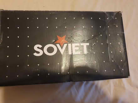 Photo of free soviet white trainers size 11 (Selhurst) #1