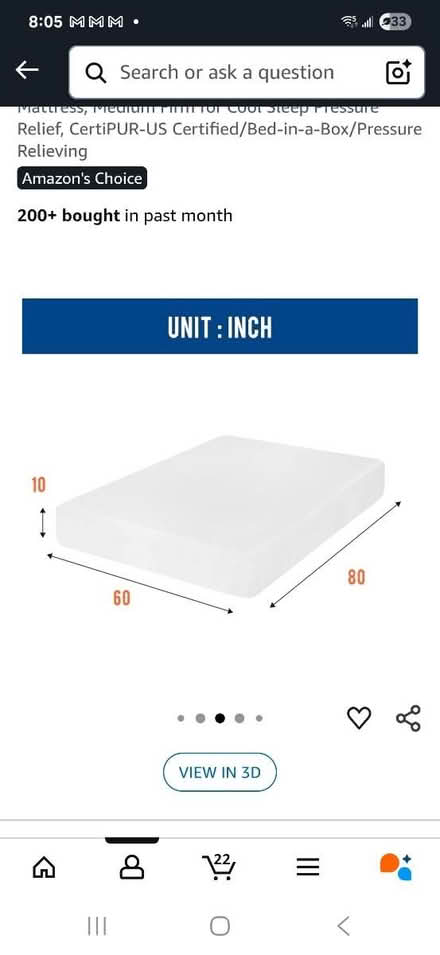 Photo of free Queen Mattress (Kerr and Speers) #3