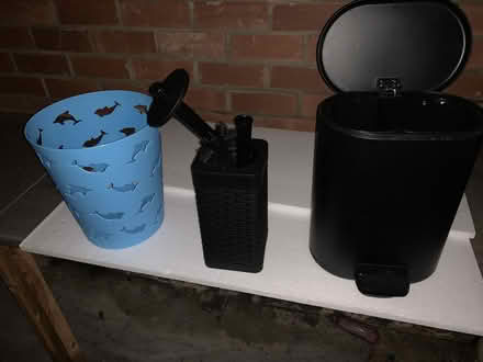 Photo of free Bins and toilet brush (Low Fell NE9) #1