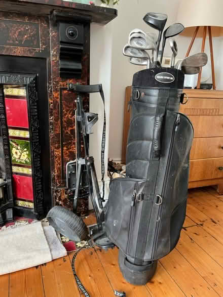 Photo of free Golf clubs and trolley (NE30 2DE north shields) #1