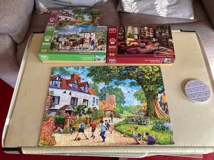 Photo of free 3/500 piece puzzles (Fords Farm RG30) #1