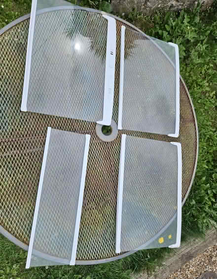 Photo of free Four toughened glass fridge shelves (Clevedon BS21) #1