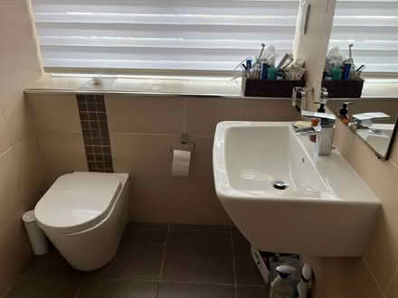 Photo of free Toilet pan and/or bathroom sink. (Giffnock G46) #1