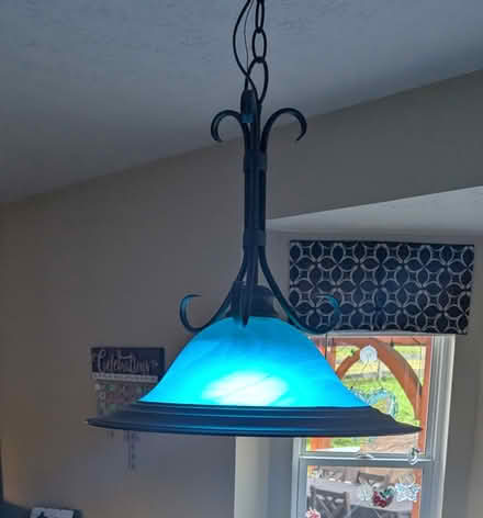 Photo of free 4 Blue LED Bulbs (West Liberty Twp) #2