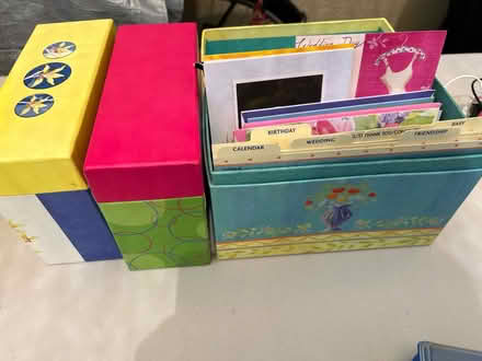 Photo of free Birthday and Events Card Boxes (San Jose Hillsdale near Ross) #1