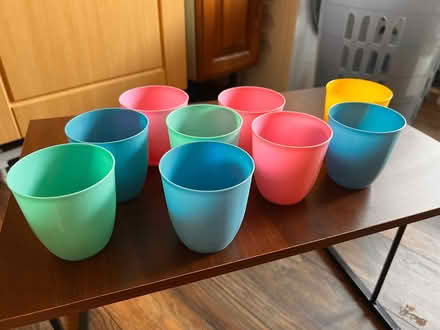 Photo of free 9 x plastic beakers/ cups (Spondon DE21) #2