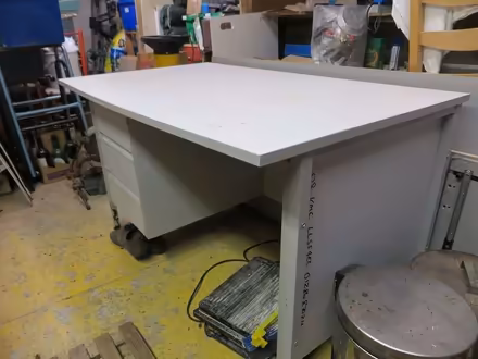 Photo of free Desk with three drawers (Sling LL57) #1