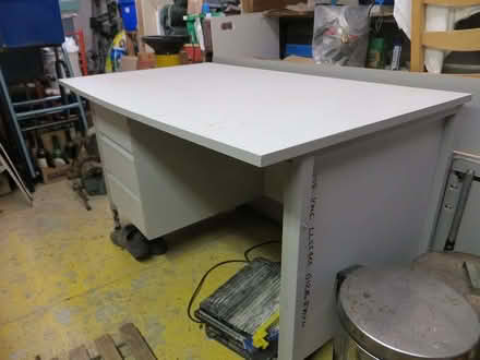Photo of free Desk with three drawers (Sling LL57) #1