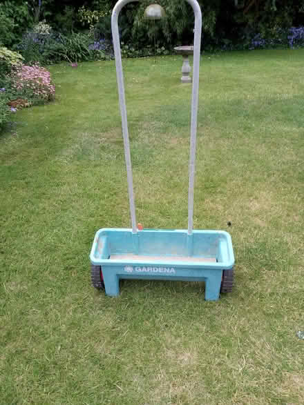 Photo of free Lawn spiker/aerator & fertilizer. Spreader (Penn Hill BH14) #2