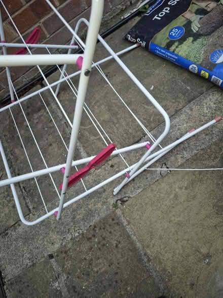 Photo of free Clothes Airer deluxe (broken leg) (Parsons cross S5) #3
