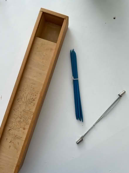 Photo of free Wooden Knitting Needle Box (WS13) #1