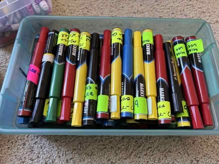 Photo of free Old skool Marks-a-Lot perm markers (Sunnyvale near Fremont H.S.) #1