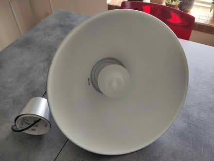 Photo of free Silver colour ceiling lamp (Claverton) #2