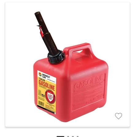Photo of free Gas container- car, lawnmower, etc (West lake hills) #1
