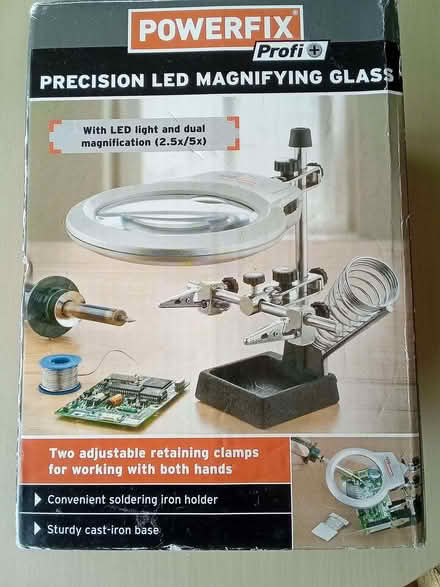 Photo of free Magnifier for fine soldering (Brickhill MK41) #1