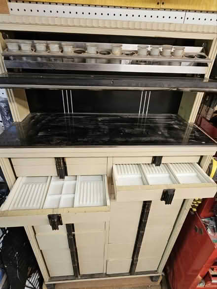 Photo of free Antique dentist cabinet (92 & Alameda de las Pulgas) #2