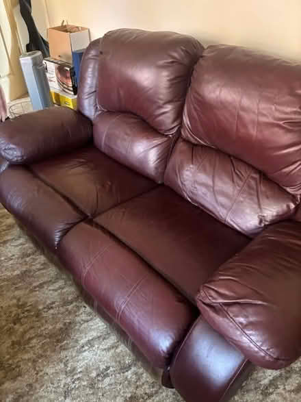 Photo of free 2 seater recliner (Birley S12) #2