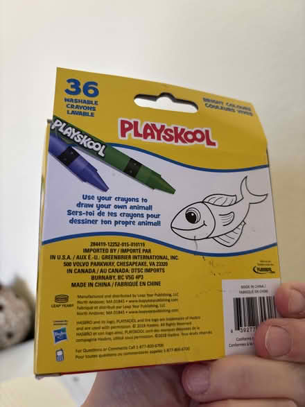 Photo of free NIP crayon and marker set (Sunnyvale near Fremont H.S.) #2