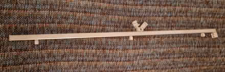 Photo of free bracket and wall fixings for roman blind 117cm (Cherry Orchard SY2) #1