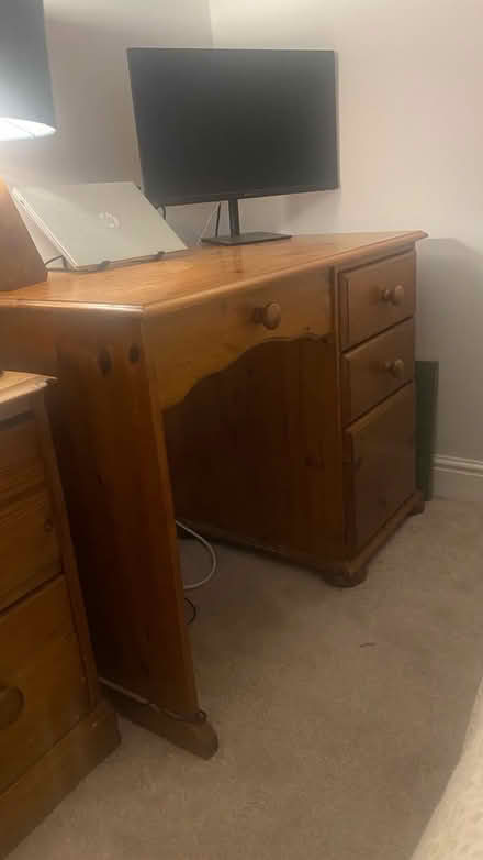 Photo of free Wooden desk (Sheffield, Hillsborough S6) #1