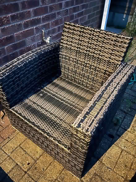 Photo of free Rattan Garden Chairs (Newport Pagnell, MK16) #2