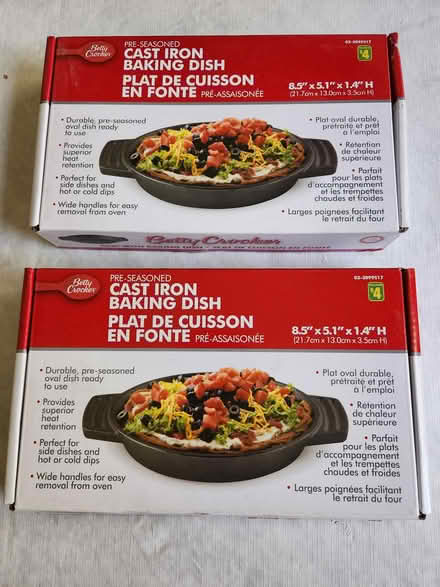 Photo of free Cast Iron Oval Baking Dishes (Pharmacy & Sheppard) #2