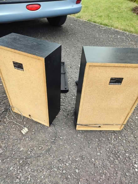 Photo of free Pair of Aiwa Speakers (Southbourne BH5) #3