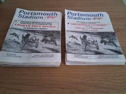 Photo of free Portsmouth greyhound s memorabilia (Portchester PO16) #1