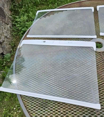 Photo of free Four toughened glass fridge shelves (Clevedon BS21) #3