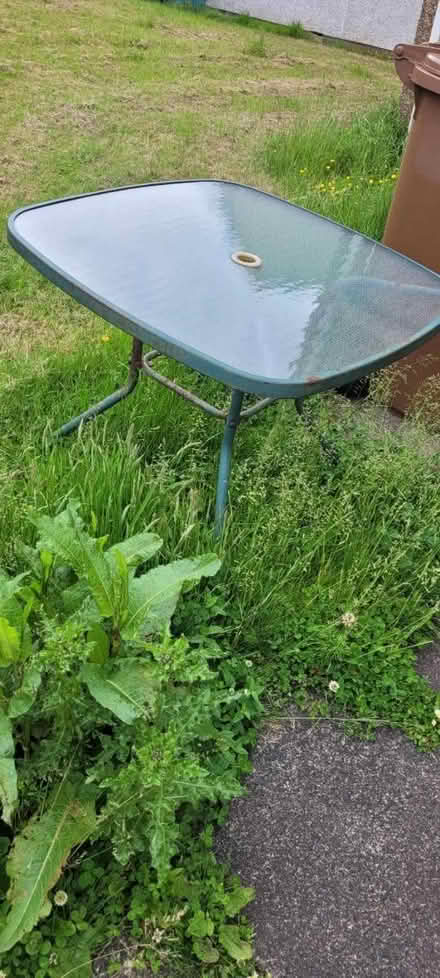 Photo of free Outdoor table (Broomlands, KA11) #1