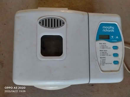 Photo of free Morphy Richards breadmaker (Helston Albion road area) #1