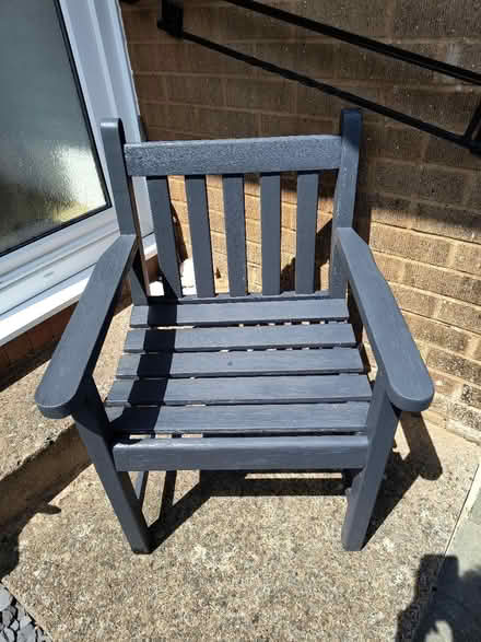 Photo of free Wooden garden chair (Sidford EX10) #1
