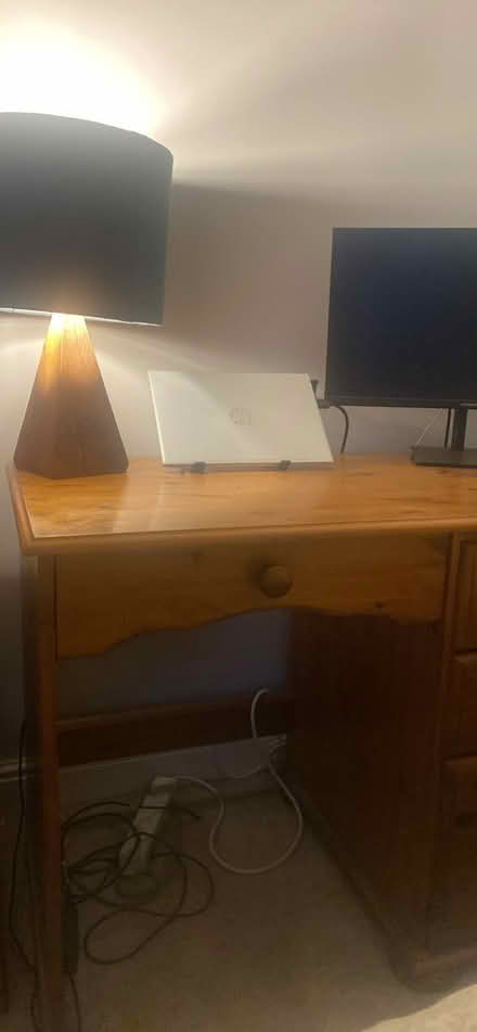 Photo of free Wooden desk (Sheffield, Hillsborough S6) #3