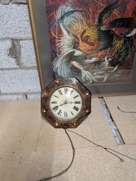 Photo of free Wall hanging clock (not working) (AB22) #1