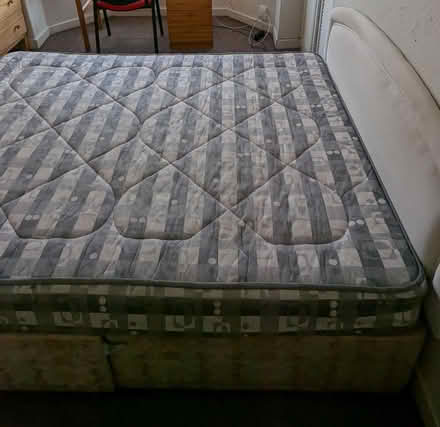 Photo of free Double bed with mattress (Rusholme M14) #1