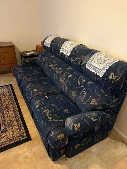 Photo of free 3 Seater Couch plus Recliner (Nambour) #1