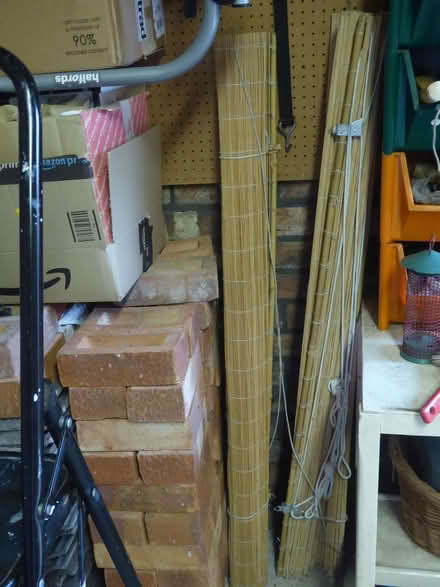 Photo of free Two roll-up bamboo blinds (Coleshill B46) #2