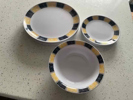 Photo of free 12 piece melamine tableware (Dewsbury WF13) #1
